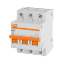 Выключатель автоматический ВА47-63 3Р 63А 4,5кА х-ка B TDM SQ0218-0061 (SQ0218-0061) 