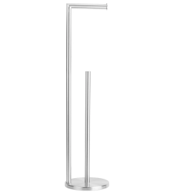 Держатель для туалетной бумаги напольный PERFECTO LINEA  AQUAMARINE, нержавеющая сталь 35-230001