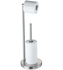 Держатель для туалетной бумаги напольный PERFECTO LINEA  AQUAMARINE, нержавеющая сталь 35-230001