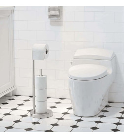 Держатель для туалетной бумаги напольный PERFECTO LINEA  AQUAMARINE, нержавеющая сталь 35-230001