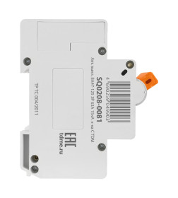Выключатель автоматический ВА47-125 3Р 63А 15кА х-ка С TDM SQ0208-0081
