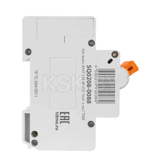 Выключатель автоматический ВА47-125 4Р 25А 15кА х-ка С TDM SQ0208-0088 (SQ0208-0088) 
