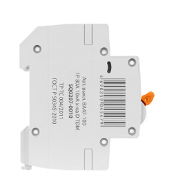 Выключатель автоматический ВА47-100 1Р 80А 10кА х-ка D TDM SQ0207-0010