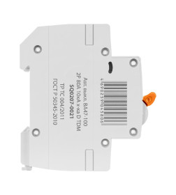 Выключатель автоматический ВА47-100 2Р 80А 10кА х-ка D TDM SQ0207-0021