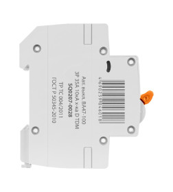 Выключатель автоматический ВА47-100 3Р 35А 10кА х-ка D TDM SQ0207-0028