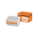Выключатель автоматический ВА47-100 4Р 6А 10кА х-ка D TDM SQ0207-0143 (SQ0207-0143) 