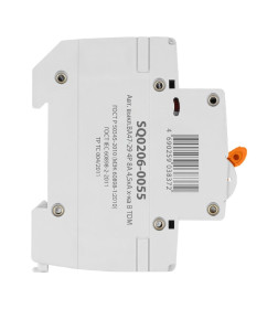 Выключатель автоматический ВА47-29 4Р 8А 4,5кА х-ка В TDM SQ0206-0055