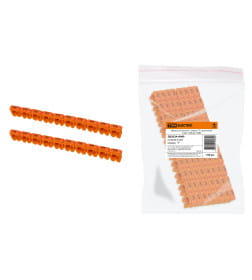 Маркер наборный - символ "3" оранжевый 6 мм2 (100 шт.) TDM SQ0534-0049