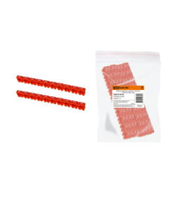 Маркер наборный - символ "2" красный 2,5 мм2 (150 шт.) TDM SQ0534-0018