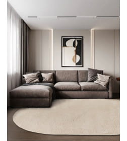 Ковер жаккардовый двухполотный, 21С3-БК/ЭФ, размер 2х2,9 м 11001/Микрофибра кварц/53