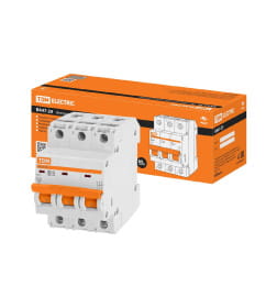 Выключатель автоматический ВА47-29 3Р 5А 4,5кА х-ка В TDM SQ0206-0037