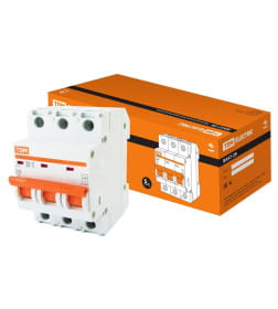 Выключатель автоматический ВА47-29 3Р 1А 4,5кА х-ка В TDM SQ0206-0033