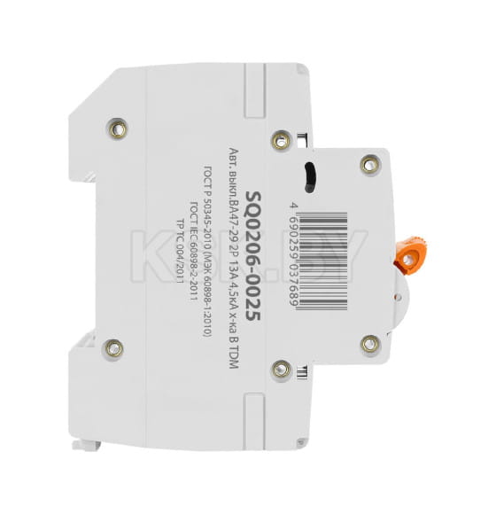 Выключатель автоматический ВА47-29 2Р 13А 4,5кА х-ка В TDM SQ0206-0025 (SQ0206-0025) 