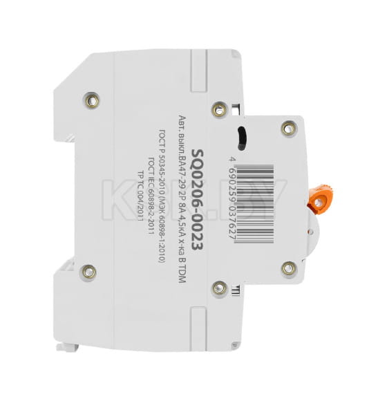 Выключатель автоматический ВА47-29 2Р 8А 4,5кА х-ка В TDM SQ0206-0023 (SQ0206-0023) 