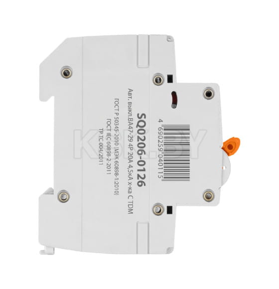 Выключатель автоматический ВА47-29 4Р 20А 4,5кА х-ка С TDM SQ0206-0126 (SQ0206-0126) 