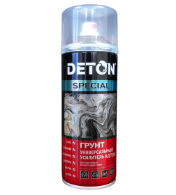 Грунт аэрозольный "DETON SPECIAL" усилитель адгезии, прозрачный, 520 мл