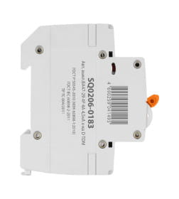 Выключатель автоматический ВА47-29 4Р 4А 4,5кА х-ка D TDM SQ0206-0183