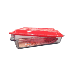 Форма для запекания стекл. (крышка пласт.) 28,5х18,5 см, 1,5 л (9086) 9086_CH89872