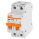 Выключатель автоматический ВА47-29 2Р 40А 4,5кА х-ка D TDM SQ0206-0161 (SQ0206-0161) 
