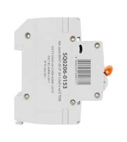 Выключатель автоматический ВА47-29 2Р 6А 4,5кА х-ка D TDM SQ0206-0153