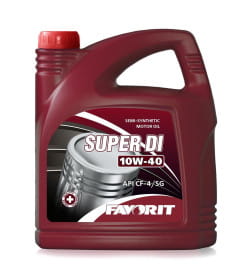 Масло моторное FAVORIT SUPER DI 10W-40 API CF-4/SG 4.5л