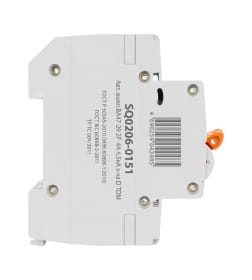 Выключатель автоматический ВА47-29 2Р 4А 4,5кА х-ка D TDM SQ0206-0151