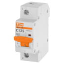 Выключатель автоматический ВА47-100 1Р 125А 10кА х-ка С TDM SQ0207-0089 (SQ0207-0089) 