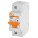 Выключатель автоматический ВА47-100 1Р 63А 10кА х-ка С TDM SQ0207-0053 (SQ0207-0053) 