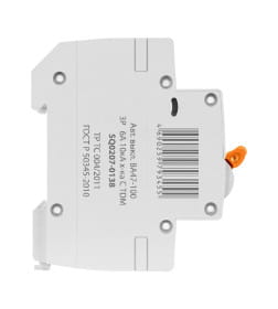 Выключатель автоматический ВА47-100 3Р 6А 10кА х-ка С TDM SQ0207-0138