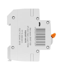 Выключатель автоматический ВА47-100 3Р 25А 10кА х-ка С TDM SQ0207-0070