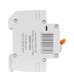 Выключатель автоматический ВА47-100 3Р 80А 10кА х-ка С TDM SQ0207-0076