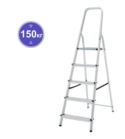 Стремянка алюминиевая 1х 5 ступен. серия NV111 Новая высота