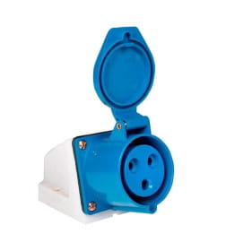 Розетка силовая  123 2Р+РЕ 32А 230В IP44 ETP