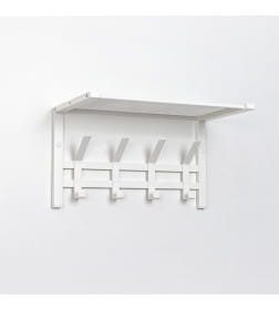 Вешалка с полкой "Торонто 11" 470х268х268мм (Белый)