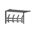 Вешалка с полкой "Торонто 11" 470х268х268мм (Графит) (ВСПТ11  ГР) 