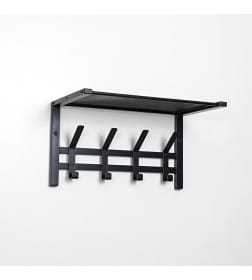 Вешалка с полкой "Торонто 11" 470х268х268мм (Черный)