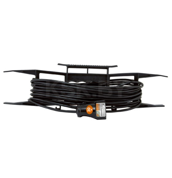 Удлинитель-шнур силовой на рамке 30 м, б/з, ПВС 1300 Вт TDM народный SQ1307-0303 (SQ1307-0303) 