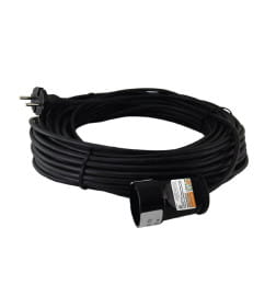 Удлинитель-шнур силовой 40 м, с/з, ПВС 2200 Вт TDM народный SQ1307-0214