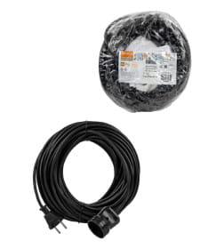 Удлинитель-шнур силовой 10 м, б/з, ПВС 3500 Вт TDM народный SQ1307-0271