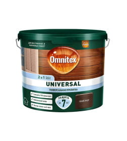 Пропитка для дерева OMNITEX Universal 2 в 1 Палисандр 2,5л