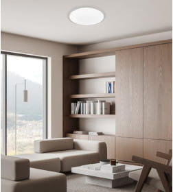 Светильник светодиодный COMFORT GALAXY 75Вт 230В 3000-6500K 6000Лм 560x55 мм с пультом ДУ IN HOME 4690612034812