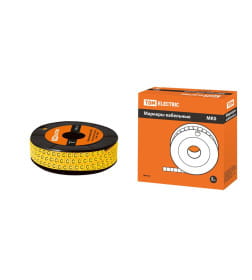 Маркер кабельный МК0 - 1,5 мм символ "С" (ролл 1000 шт.) TDM SQ0511-0014