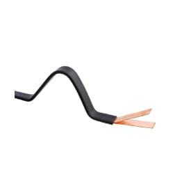 Шина медная гибкая изолированная ШМГ 2х(32х1 мм) 2 м TDM SQ0841-0011