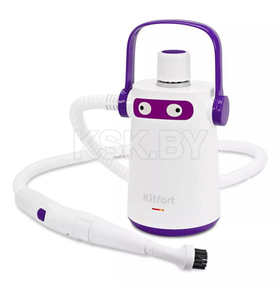 Пароочиститель Kitfort KT-9109-1 (бело-фиолетовый) (KT-9109-1) 