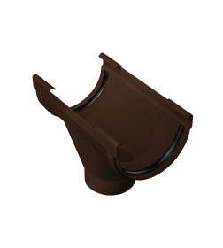 Воронка водосточная АП Комфорт ПВХ 125/85мм Коричневый