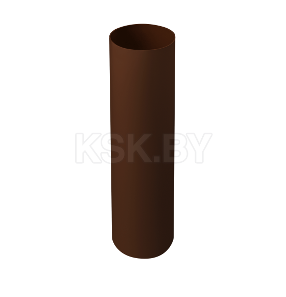 Труба водосточная АП Комфорт ПВХ 85/3000мм Коричневый
