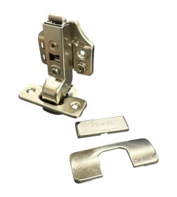 Петля внутренняя с доводчиком 45мм h0 clip-on AKS PRIME 3D (саморезы, заглушки) (упаковка 2шт.)