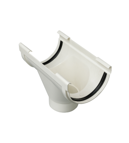 Воронка водосточная АП Комфорт ПВХ 125/85мм Белый