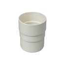 Муфта трубы АП Комфорт ПВХ 85мм Белый