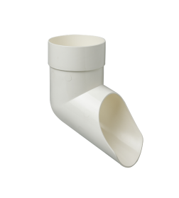 Слив трубы АП Комфорт ПВХ 85мм Белый